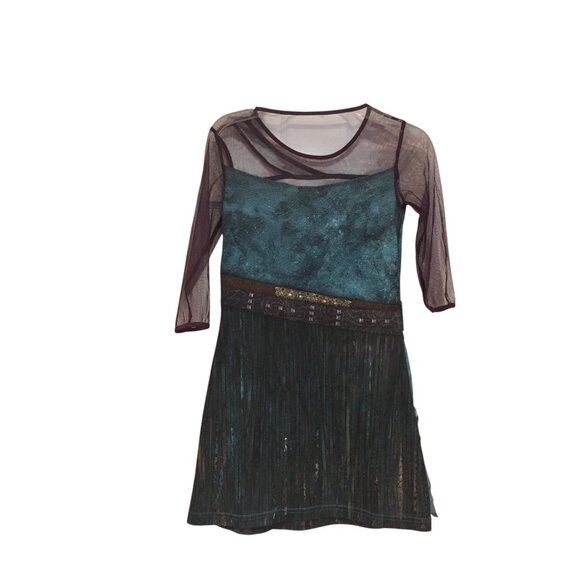 Disney Store The Descendants 2 UMA Size 7/8 Distressed Tuxedo Jacket & Dress Set - Picture 4 of 7